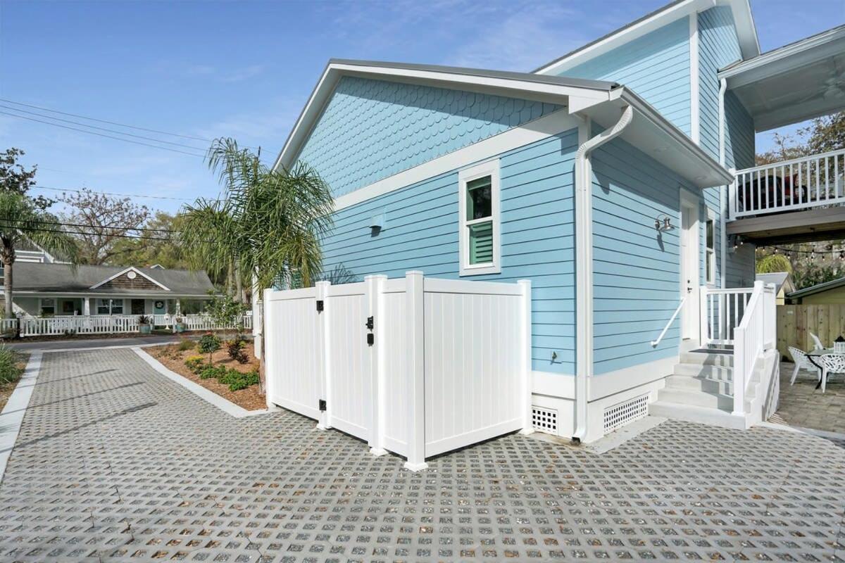 세인트어거스틴 Blue House, Prime Location, Family Amenities, Bbq! 빌라 외부 사진