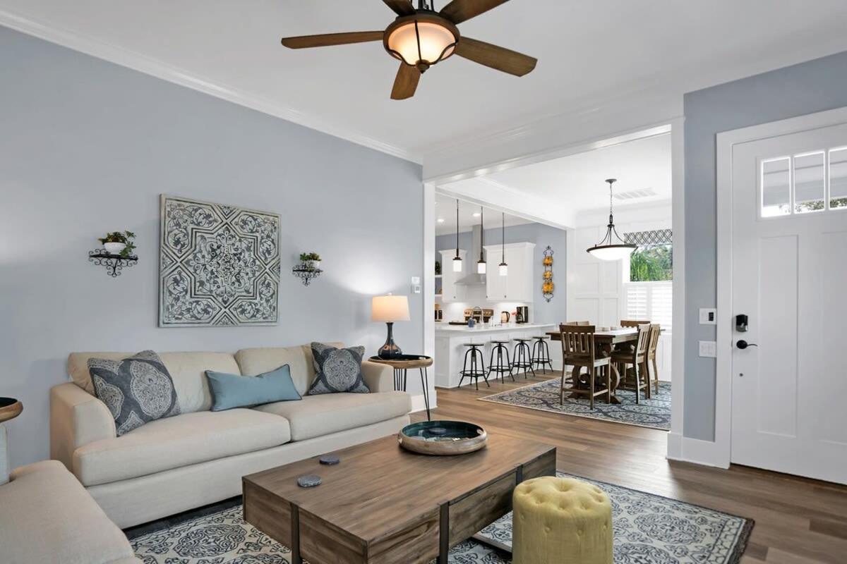 세인트어거스틴 Blue House, Prime Location, Family Amenities, Bbq! 빌라 외부 사진