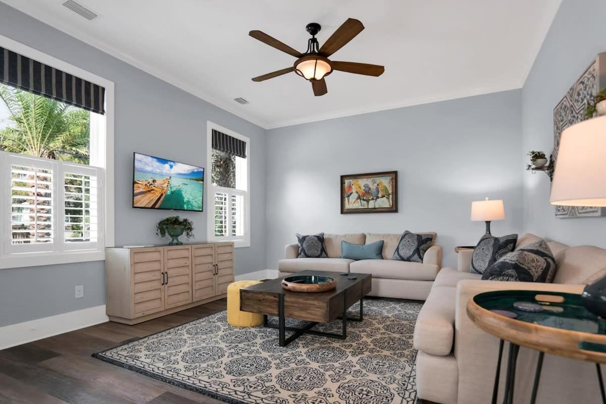 세인트어거스틴 Blue House, Prime Location, Family Amenities, Bbq! 빌라 외부 사진