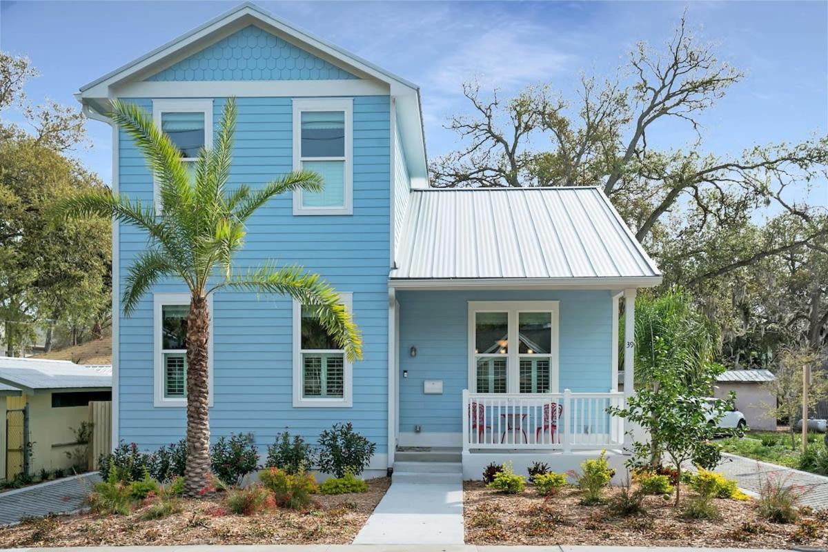 세인트어거스틴 Blue House, Prime Location, Family Amenities, Bbq! 빌라 외부 사진
